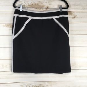 Worthington Black & White Career Skirt